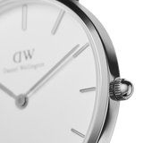 Daniel Wellington Roselyn 3A Petite White Dial Ruby Red NATO Strap Watch For Women - DW00100292 Buy Now By Daniel Wellington