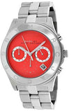 Marc Jacobs Blade Orange Dial Silver Steel Strap Watch for Women - MBM3306