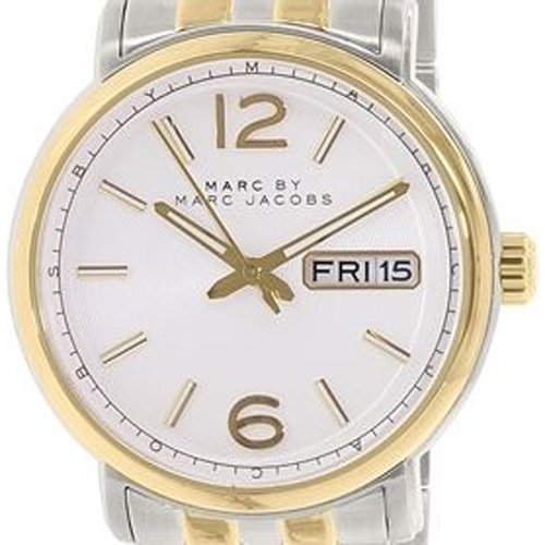 Marc Jacobs Fergus White Dial Two Tone Steel Strap Watch for Men - MBM5079 Buy Now By Marc Jacobs