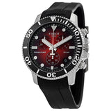 Tissot Seastar 1000 Chronograph Red Dial Black Rubber Strap Watch For Men - T120.417.17.421.00 Buy Now By Tissot