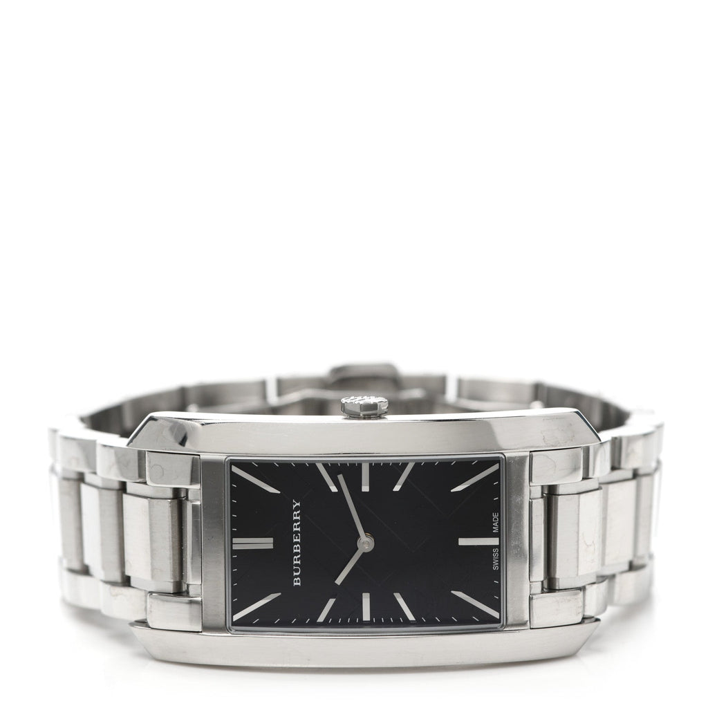 Burberry Heritage Black Dial Silver Steel Strap Watch For Women - BU9401 Buy Now By Burberry