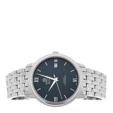 Omega De Ville Prestige Co-Axial Black Dial Silver Steel Strap Watch for Men - 424.10.40.20.01.001 Buy Now By Omega