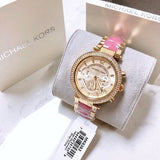 Michael Kors Parker Gold Dial Two Tone Steel Strap Watch for Women - MK6363 Buy Now By Michael Kors