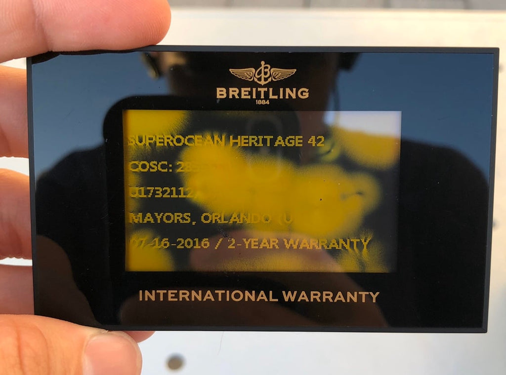 Breitling Superocean Heritage 42mm Rose Gold Chronometer Black Dial Brown Leather Strap Mens Watch - U1732112 Buy Now By Breitling