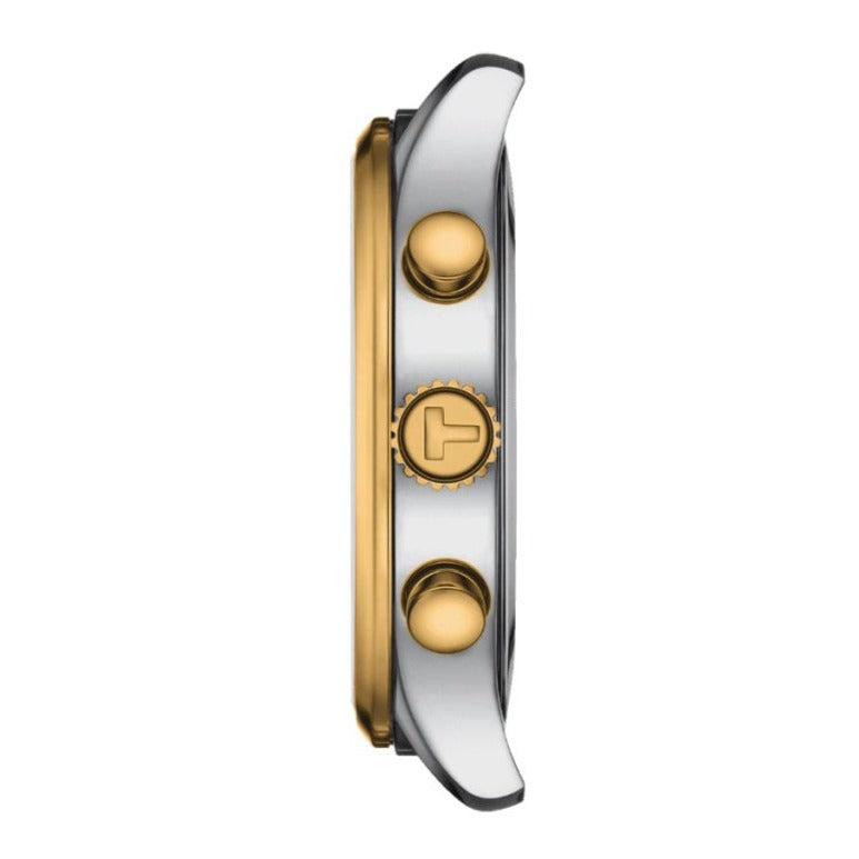 Tissot T Sport Chrono XL Classic Gold Dial Two Tone Steel Strap Watch for Men - T116.617.22.021.00 Buy Now By Tissot