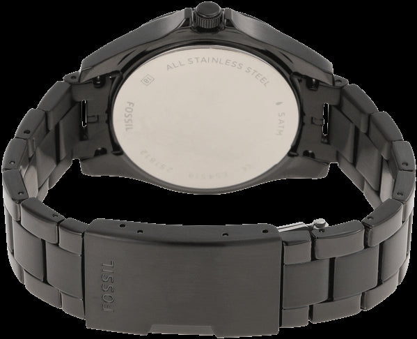 Fossil Riley Multifunction Black Dial Black Steel Strap Watch for Women - ES4519 Buy Now By Fossil