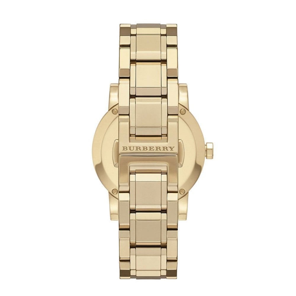 Burberry The City Gold Dial Gold Steel Strap Watch for Women - BU9134 Buy Now By Burberry