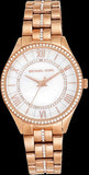 Michael Kors Lauryn Mother of Pearl Dial Rose Gold Steel Strap Watch for Women - MK3716 Buy Now By Michael Kors