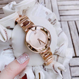 Movado Bold Rose Gold Dial Rose Gold Steel Strap Watch for Women - 3600387 Buy Now By Movado