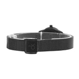 Calvin Klein Minimal Black Dial Black Mesh Bracelet Watch for Women - K3M234B1 Buy Now By Calvin Klein