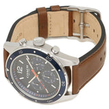 Coach Sullivan Sport Blue Dial Brown Leather Strap Watch for Men - 14606038 Buy Now By Coach