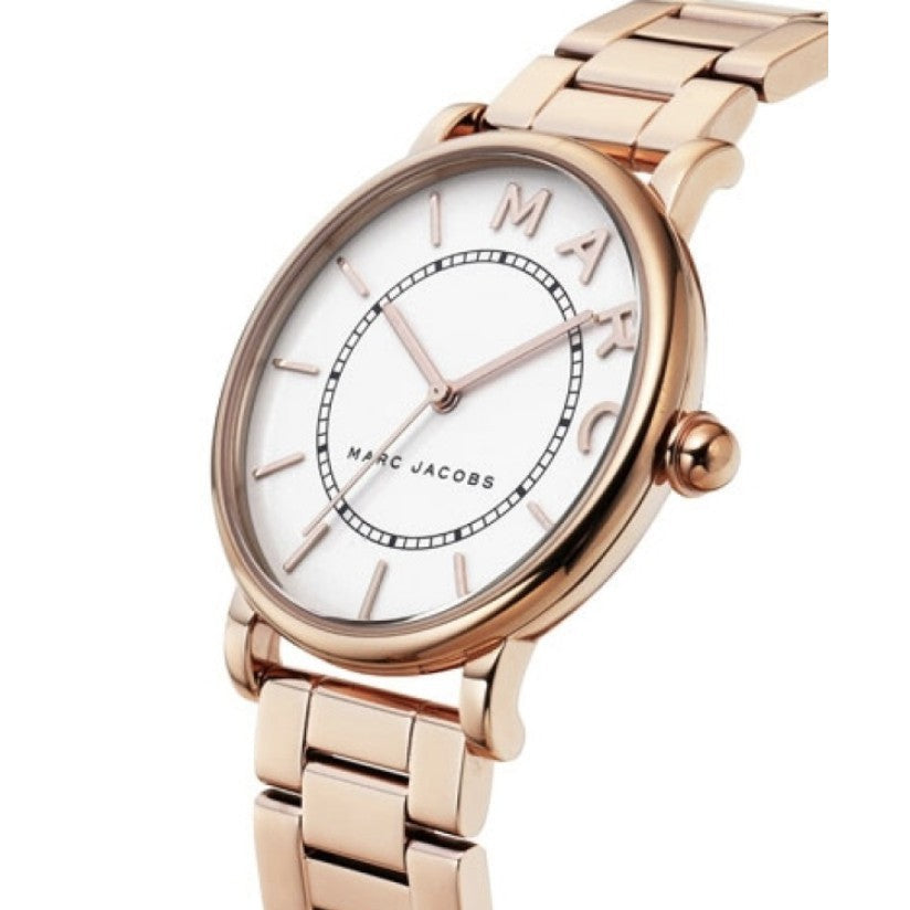 Marc Jacobs Roxy White Dial Rose Gold Steel Strap Watch for Women - MJ3523 Buy Now By Marc Jacobs