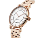 Marc Jacobs Roxy White Dial Rose Gold Steel Strap Watch for Women - MJ3523 Buy Now By Marc Jacobs