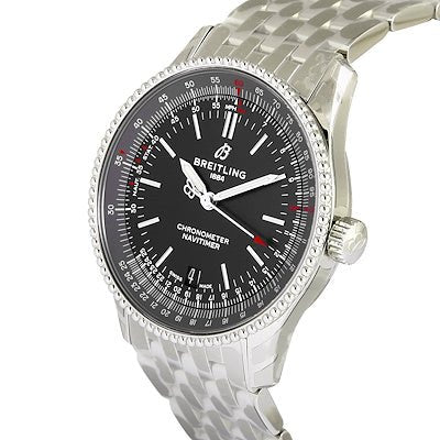 Breitling Navitimer Automatic 38mm Black Dial Stainless Steel Mens Watch - A17325241B1A1 Buy Now By Breitling