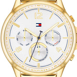 Tommy Hilfiger Harper Chronograph White Dial Gold Steel Strap Watch For Women - 1782223 Buy Now By Tommy Hilfiger