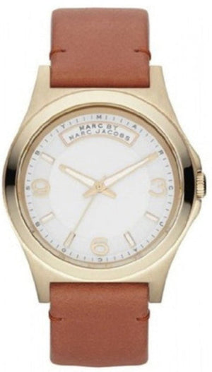 Marc Jacobs Baby Dave White Dial Brown Leather Strap Watch for Women - MBM1261 Buy Now By Marc Jacobs