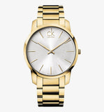 Calvin Klein City White Dial Gold Steel Strap Watch for Women - K2G23546 Buy Now By Calvin Klein