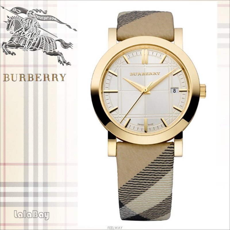 Burberry Heritage Silver Dial Leather Strap Watch for Women - BU1398 Buy Now By Burberry