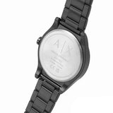 Armani Exchange Nico Analog Black Dial Black Steel Strap Watch For Men - AX7102 Buy Now By Armani Exchange