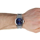 Burberry The City Blue Dial Silver Steel Strap Watch for Men - BU9031 Buy Now By Burberry