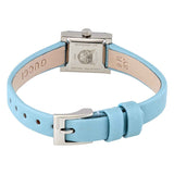 Gucci G-Frame Pastel Blue Mother of Pearl Dial Blue Leather Strap Watch For Women - YA128531 Buy Now By Gucci