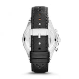 Fossil Wakefield Chronograph Blue Dial Black Leather Strap Watch for Women - CH2945 Buy Now By Fossil