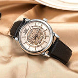 Emporio Armani Luigi Meccanico Brown Dial Brown Leather Strap Watch For Men - AR1982 Buy Now By Emporio Armani