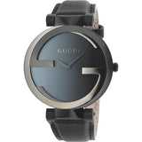 Gucci Interlocking G Black Dial Watch For Women - YA133302 Buy Now By Gucci