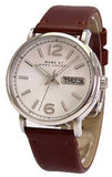 Marc Jacobs Fergus White Dial Brown Leather Strap Watch for Men - MBM5080 Buy Now By Marc Jacobs