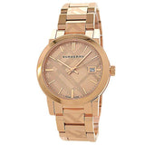 Burberry The City Rose Gold Dial Rose Gold Steel Strap Watch for Women - BU9146 Buy Now By Burberry