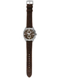 Emporio Armani Claudio Chronograph Brown Dial Brown Leather Strap Watch For Men - AR11482 Buy Now By Emporio Armani
