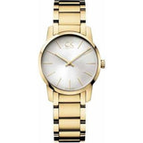 Calvin Klein City Silver Dial Gold Steel Strap Watch for Men - K2G21546 Buy Now By Calvin Klein