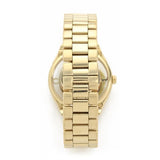 Marc Jacobs Marc Tether Transparent Gold Dial Gold Steel Strap Watch for Women - MBM3413 Buy Now By Marc Jacobs