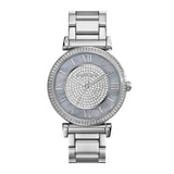Michael Kors Caitlin Crystal Dial Silver Steel Strap Watch for Women - MK3331 Buy Now By Michael Kors