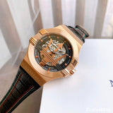 Maserati Potenza Skeleton Limited Edition Dial Black Strap Watch For Men - R8821108026 Buy Now By Maserati