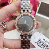 Michael Kors Darci Quartz Grey Dial Grey Steel Strap Watch For Women - MK3432 Buy Now By Michael Kors