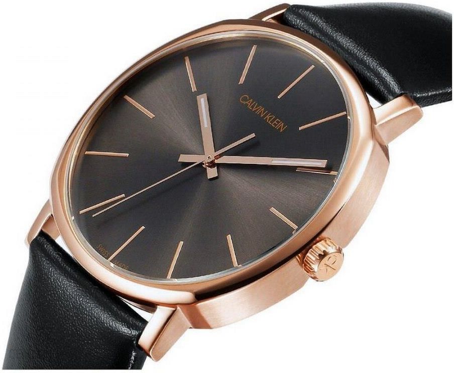 Calvin Klein Posh Black Dial Black Leather Strap Watch for Men - K8Q316C3 Buy Now By Calvin Klein