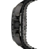 Fossil Nate Chronograph Black Dial Black Leather Strap Watch for Men - JR1510 Buy Now By Fossil