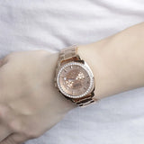 Coach Mini Boyfriend Rose Gold Dial Rose Gold Steel Strap Watch for Women - 14501701 Buy Now By Coach