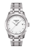 Tissot T Trend Couturier White Dial Silver Steel Strap Watch For Women - T035.210.11.011.00 Buy Now By Tissot