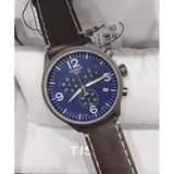 Tissot Chrono XL Blue Dial Brown Leather Strap Watch For Men - T116.617.36.047.00 Buy Now By Tissot