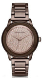 Michael Kors Kinley Brown Dial Brown Steel Strap Watch for Women - MK6245 Buy Now By Michael Kors