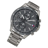 Tommy Hilfiger Bank Grey Dial Grey Steel Strap Watch for Men - 1791719 Buy Now By Tommy Hilfiger