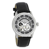 Bulova BVA Classic Automatic Silver Dial Black Leather Strap Watch for Men - 96A135 Buy Now By Bulova