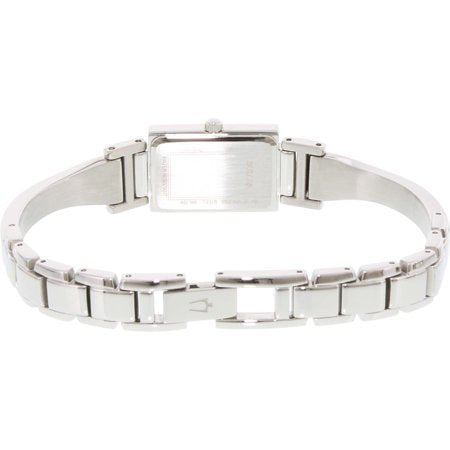 Bulova Classic Collection Black Dial Silver Steel Strap Watch for Women - 96L138 Buy Now By Bulova