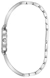Bulova Crystal Black Mother of Pearl Dial Silver Steel Strap Watch for Women - 96L224 Buy Now By Bulova
