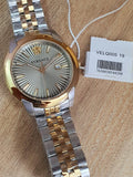 Versace V-Urban Quartz Silver Dial Two Tone Steel Strap Watch for Men - VELQ00519 Buy Now By Versace