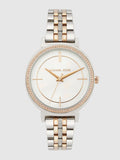 Michael Kors Cinthia Mother of Pearl Dial Two Tone Steel Strap Watch For Women - MK3831 Buy Now By Michael Kors