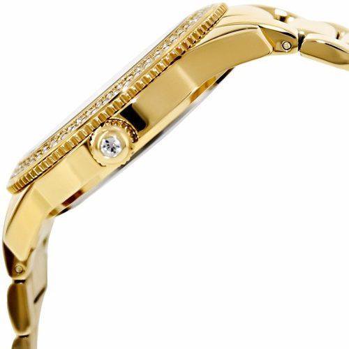 Bulova Multi Function Gold Dial Gold Steel Strap Watch for Women - 97N102 Buy Now By Bulova