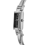Bulova Classic Collection Black Dial Silver Steel Strap Watch for Women - 96L138 Buy Now By Bulova